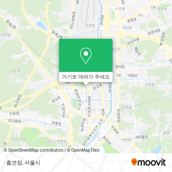 흡연장 지도
