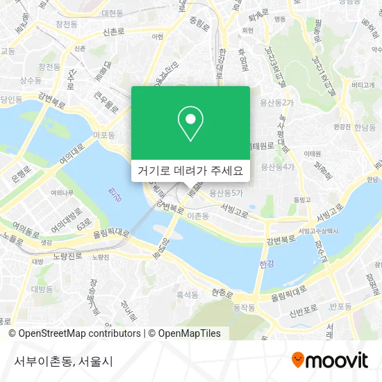 서부이촌동 지도