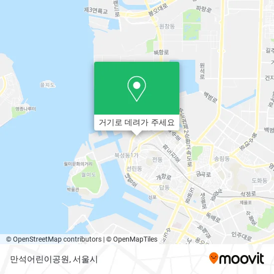 만석어린이공원 지도