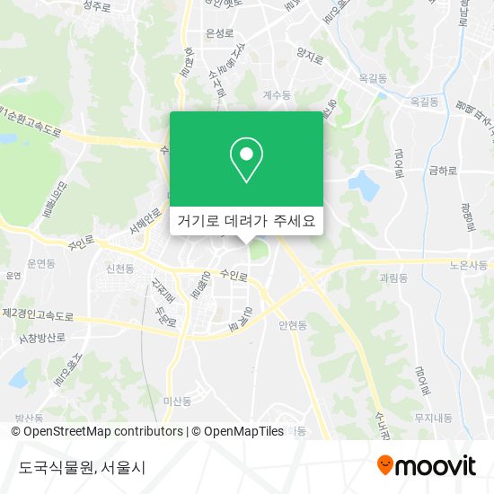 도국식물원 지도