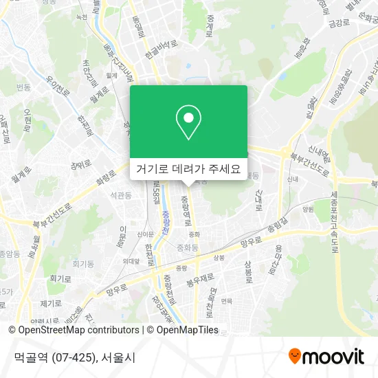 먹골역 (07-425) 지도
