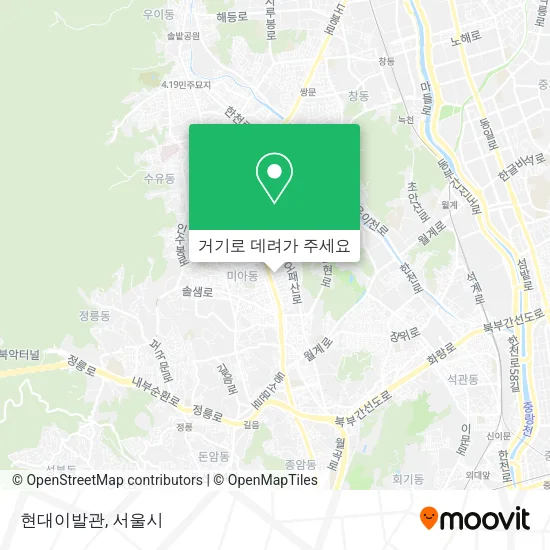 현대이발관 지도