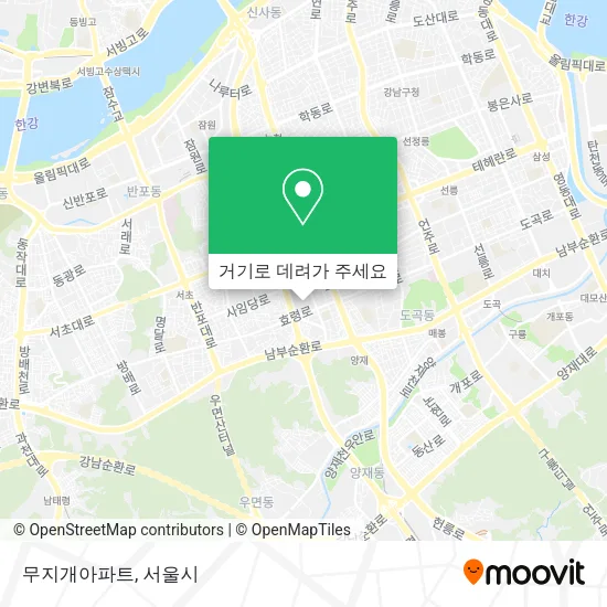 무지개아파트 지도