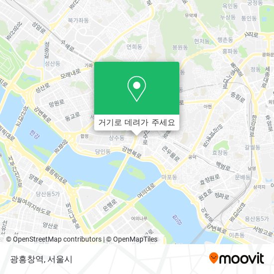 광흥창역 지도