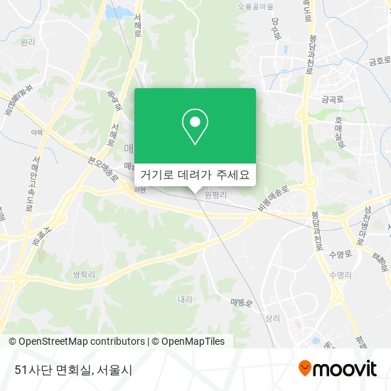 51사단 면회실 지도