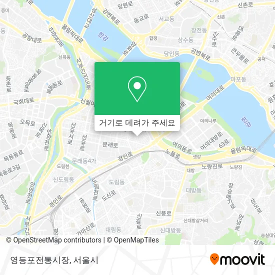 영등포전통시장 지도