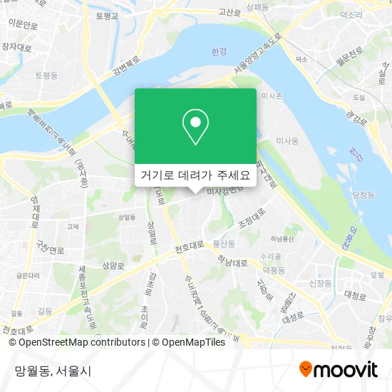 망월동 지도