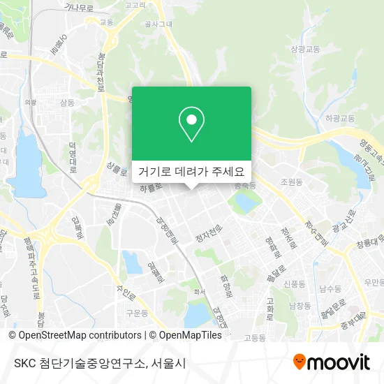 SKC 첨단기술중앙연구소 지도