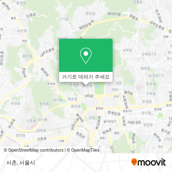 서촌 지도