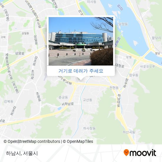 하남시 지도