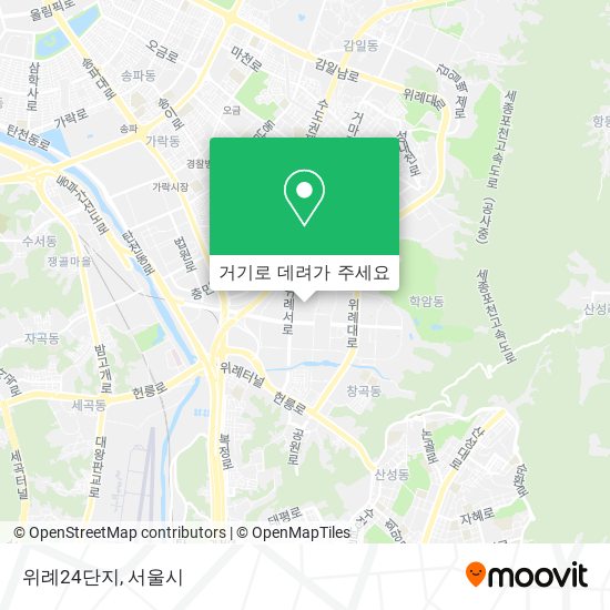 위례24단지 지도