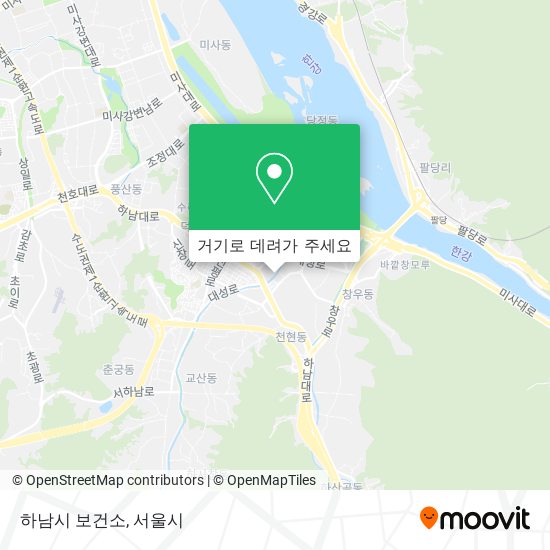 하남시 보건소 지도