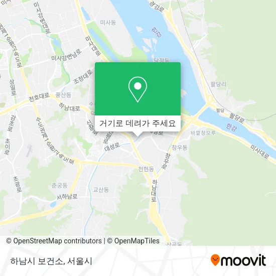 하남시 보건소 지도