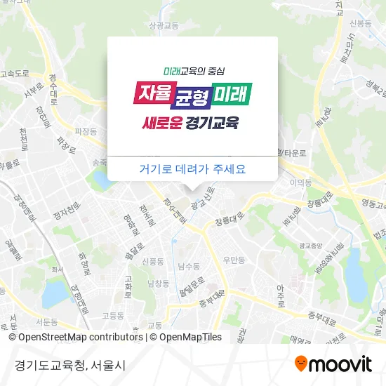 경기도교육청 지도