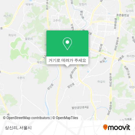 상신리 지도