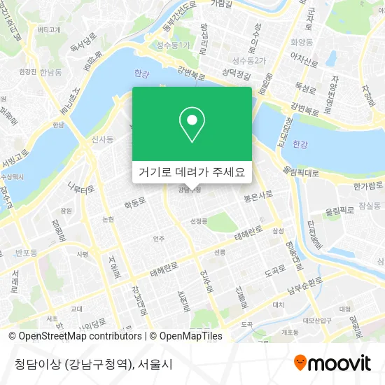 청담이상 (강남구청역) 지도