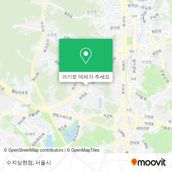 수지상현점 지도
