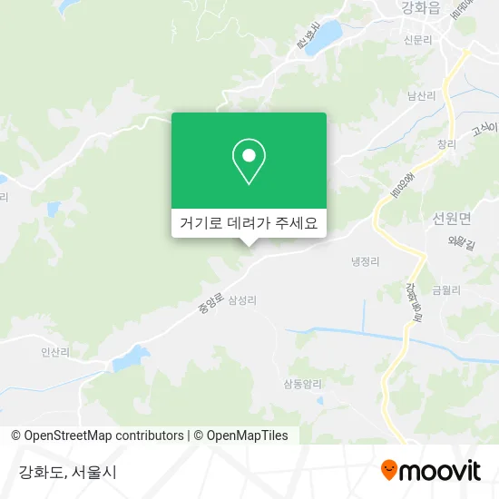 강화도 지도