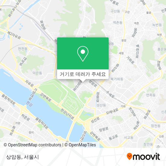상암동 지도