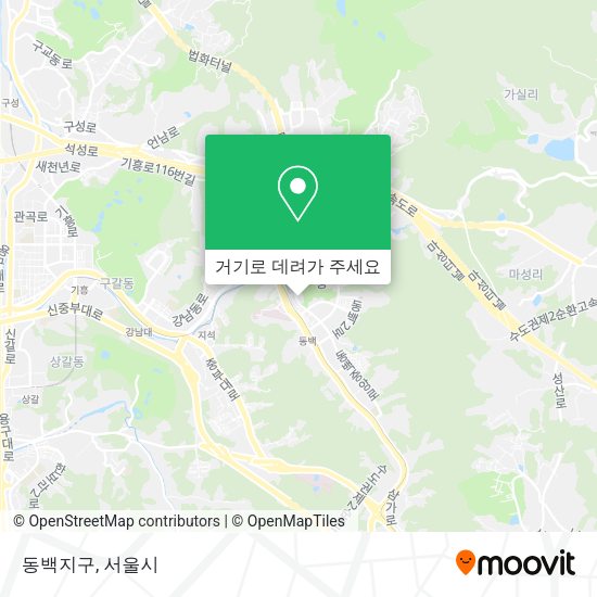 동백지구 지도