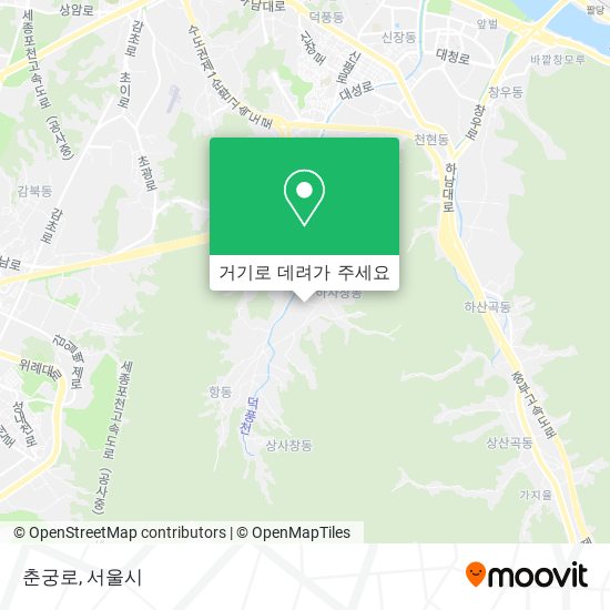 춘궁로 지도