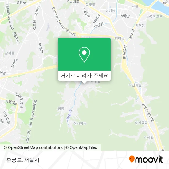 춘궁로 지도