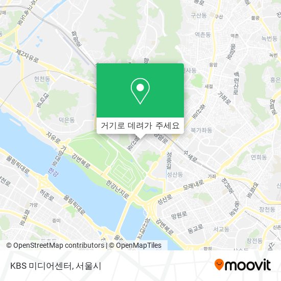 KBS 미디어센터 지도