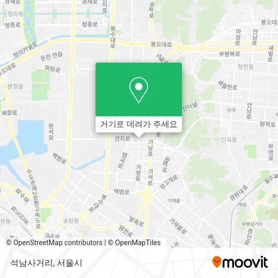 석남사거리 지도