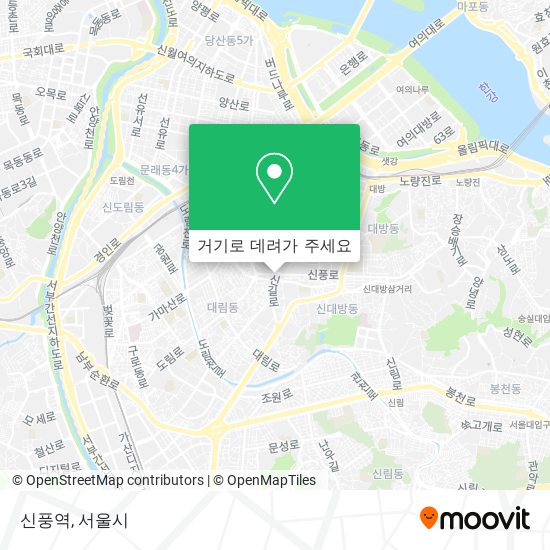 신풍역 지도