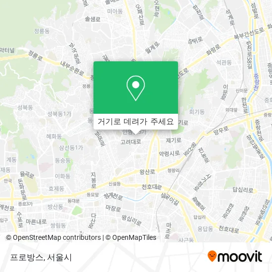 프로방스 지도