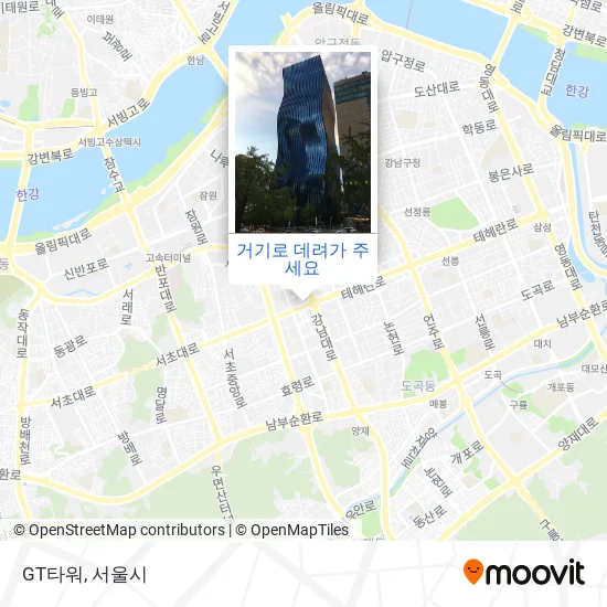 GT타워 지도