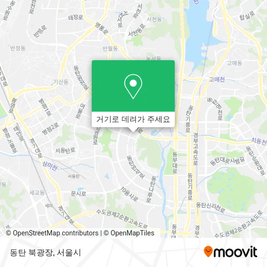 동탄 북광장 지도