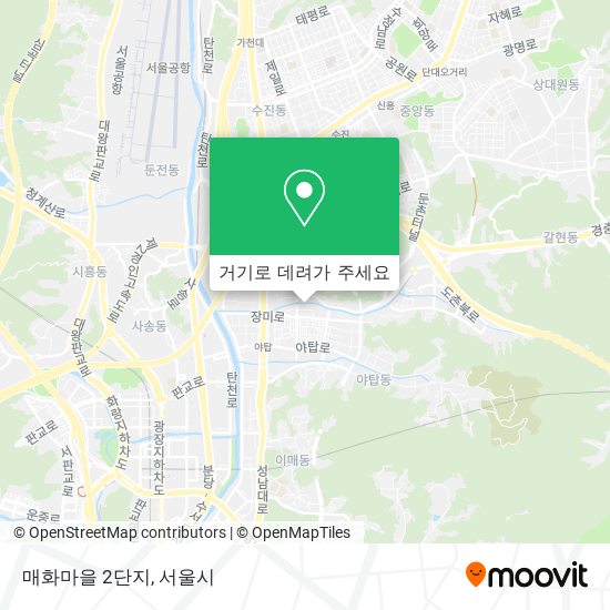 매화마을 2단지 지도