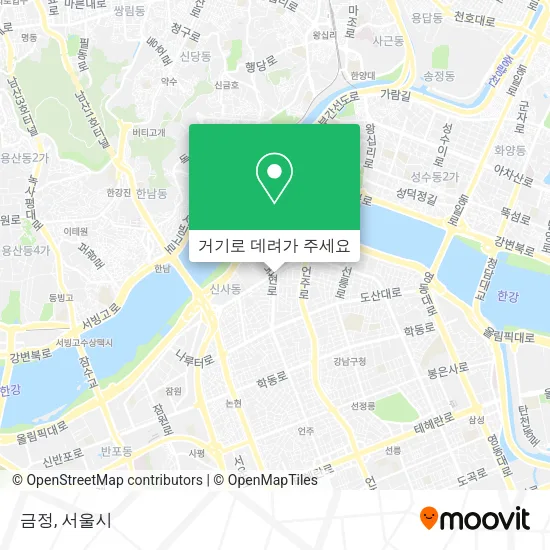 금정 지도