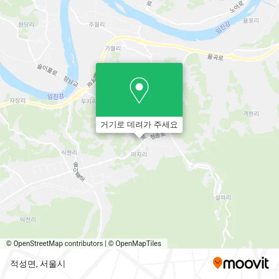 적성면 지도