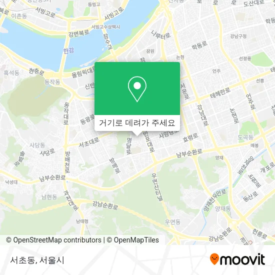 서초동 지도