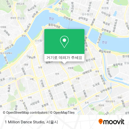1 Million Dance Studio 지도