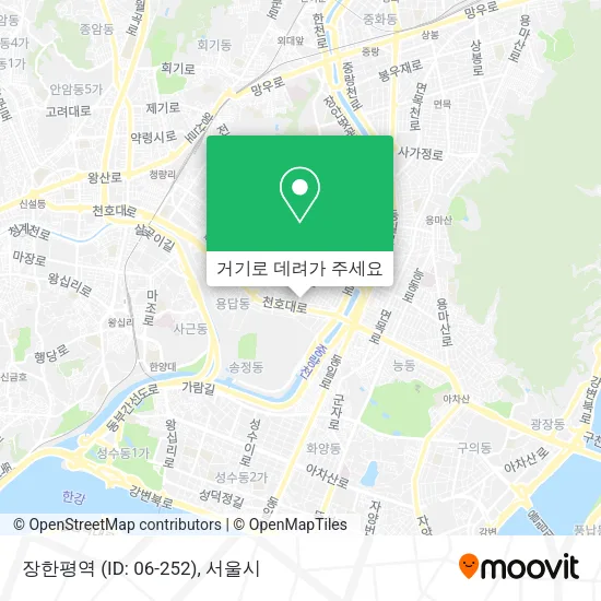 장한평역 (ID: 06-252) 지도