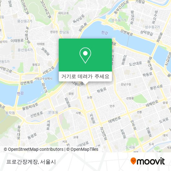 프로간장게장 지도