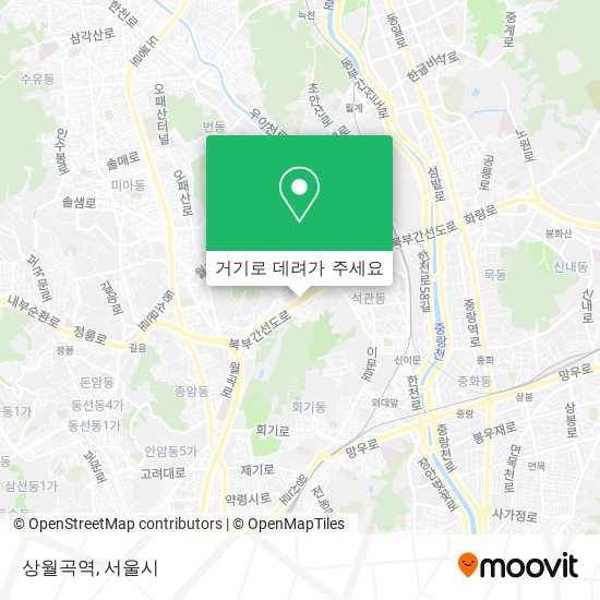 상월곡역 지도