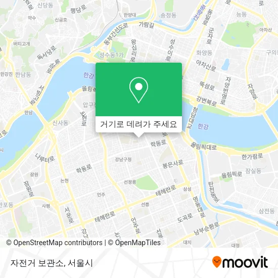 자전거 보관소 지도