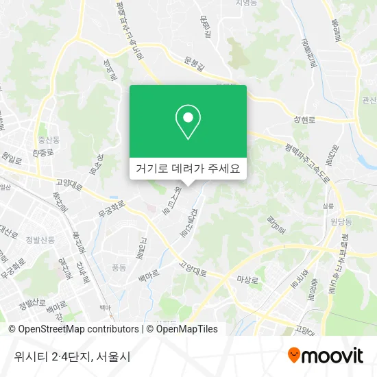 위시티 2·4단지 지도