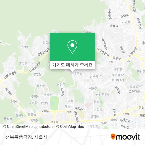 성북동빵공장 지도