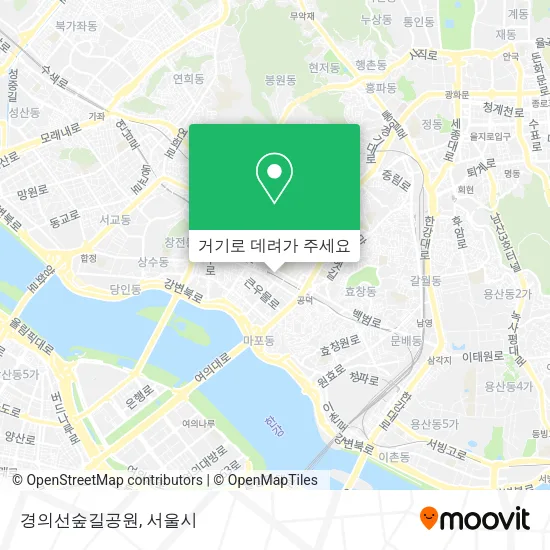 경의선숲길공원 지도