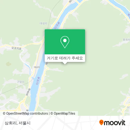 삼회리 지도