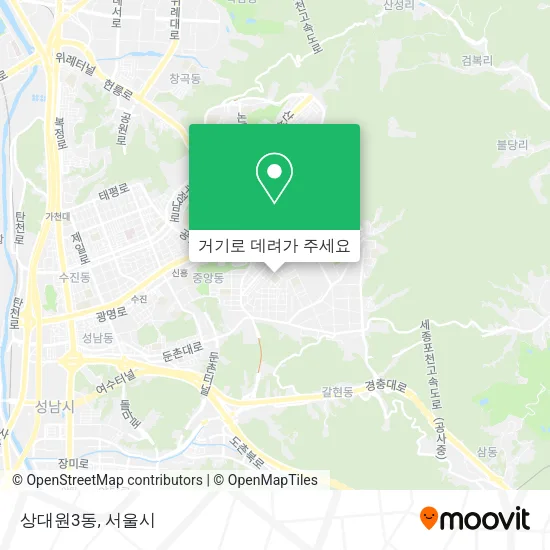 상대원3동 지도