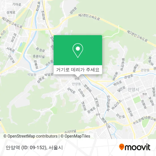 안양역 (ID: 09-152) 지도