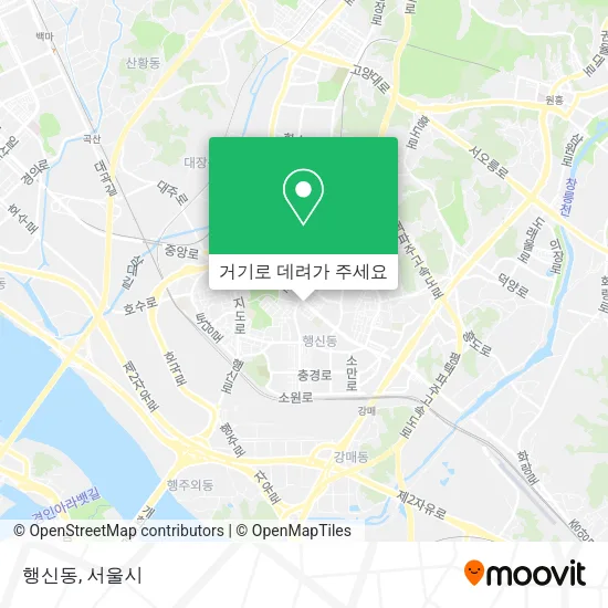 행신동 지도