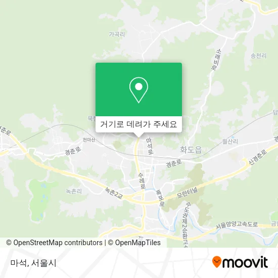 마석 지도