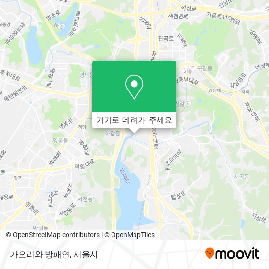 가오리와 방패연 지도